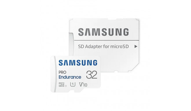 Samsung mälukaart microSDHC 32GB Pro Endurance + adapter (MB-MJ32KA/EU)