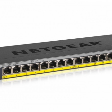 Switch unmanaged GS116LP 16xGE PoE+