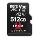 Memory card microSD IRDM 512GB UHS-I U3 A2 + adapter