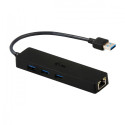 iTec USB hub Slim 3xUSB 3.0 + Gigabit Ethernet