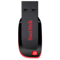 SanDisk mälupulk Cruzer Blade 32GB USB 2.0, must/punane