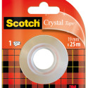 Kleeplint 19mm x 33m SCOTCH Crystal Clear 600