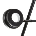 Floor Lamp 70 x 70 x 154 cm Black Steel