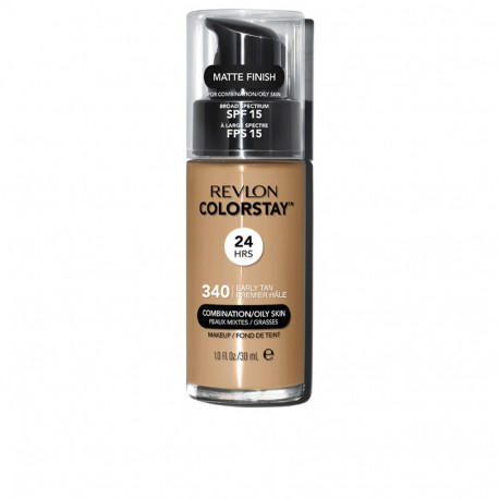 REVLON MASS MARKET COLORSTAY foundation combination/oily skin #340-earyly tan 30 ml