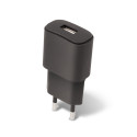 Forever USB-laadija TC-01 1xUSB 2A, must + microUSB kaabel