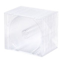 Omega CD case Jewel, transparent (40730PL)