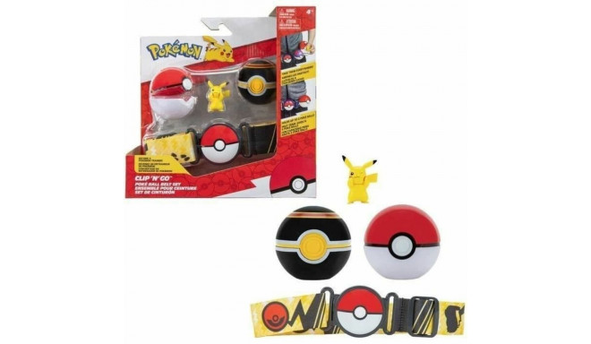 Action Figures Bandai Pokémon Clip belt 'N' Go Pikachu