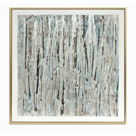Maal DKD Home Decor Abstraktne (131 x 3,8 x 131 cm)