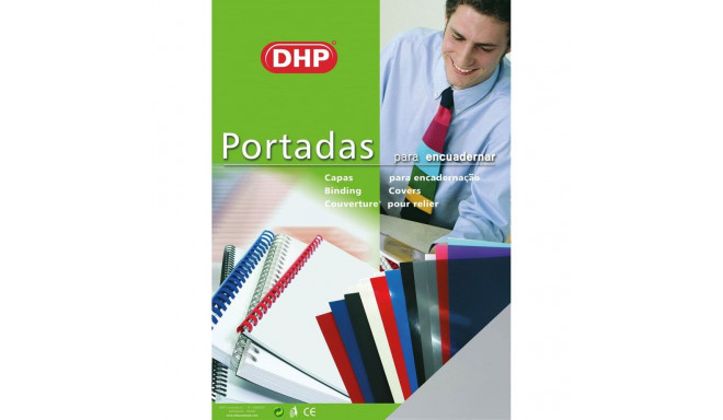 Binding covers DHP Transparent A4 PVC 100 Pieces