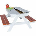 Bērnu galda un krēslu komplekts Trigano 100 x 97 x 57 cm Smilšu kaste