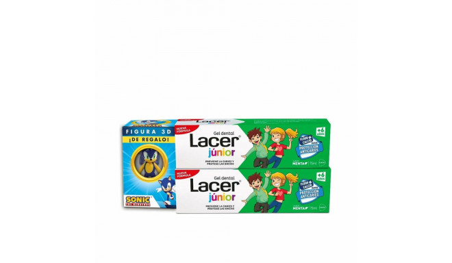Toothpaste Lacer Junior Mint 75 ml (2 Units)