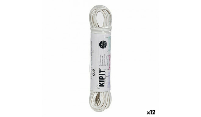 Pesunöör Kipit HH023B(S/C) Valge PVC 20 m (12 Ühikut)