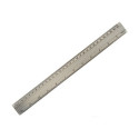 Ruler Aluminium Silver 0,5 x 35,5 x 4 cm (12 Units)