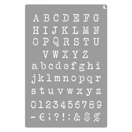 Insole La Pajarita ST-11 Numbers and letters