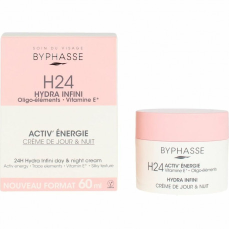 Niisutav Näokreem Byphasse Hydra Infini 50 ml 60 ml 24 tundi