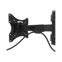 NEOMOUNTS WL40-540BL12 Wallmount Full motion 2 pivots 32-55inch Max 35kg VESA max 200x200 Distance t