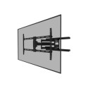 NEOMOUNTS WL40-550BL18 Wallmount Full motion 3 pivots 43-75inch Max 45kg VESA max 800x400 Distance t