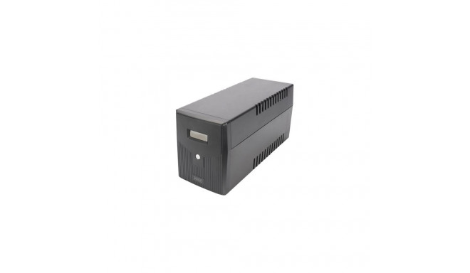 DIGITUS liini-interaktiivne UPS 1500VA/900W 12V/9Ah X2 aku 4x CEE 7/7 AVR USB RS232 RJ-11/45 LCD ekr