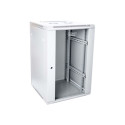 DIGITUS DN-W19 15U/600 DIGITUS Wallmount cabinet 15U, 600x600mm, grey RAL 7035