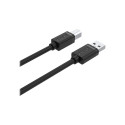 UNITEK Y-C430GBK Unitek USB Cable USB 2.0 AM-BM, 1,0m Y-C430GBK