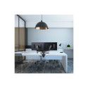 ERGOTRON LX Dual Side-by-Side Arm polished aluminium