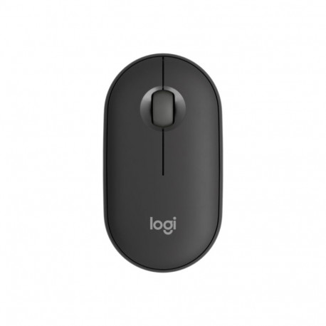 LOGITECH Pebble Mouse 2 M350s optiline 3-nupuline juhtmevaba Bluetooth 5.2 LE tooniline grafiit hiir