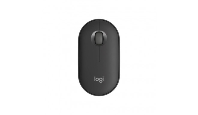 LOGITECH Pebble Mouse 2 M350s Mouse optical 3 buttons wireless Bluetooth 5.2 LE tonal graphite