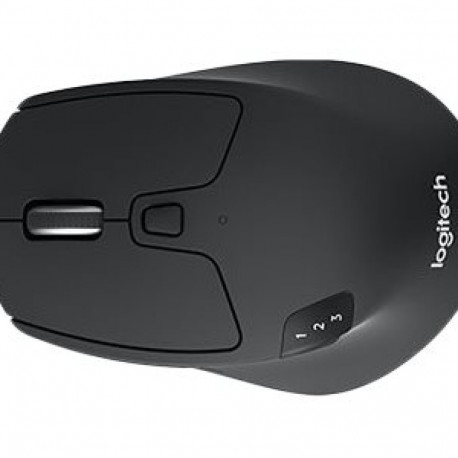 LOGITECH M720 Triathlon Mouse right-handed optical 7 buttons wireless Bluetooth 2.4 GHz USB wireless
