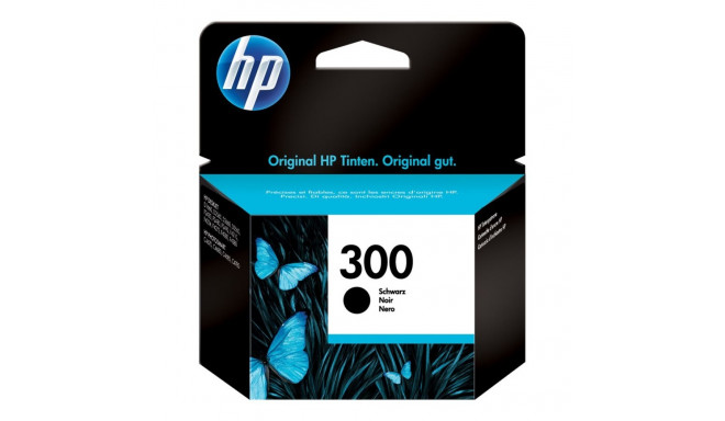 HP 300 original ink cartridge black standard capacity 4ml 200 pages with Vivera ink