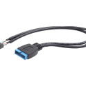 GEMBIRD adapter USB 3.0 (FP) - USB 2.0 (MB) 30 cm