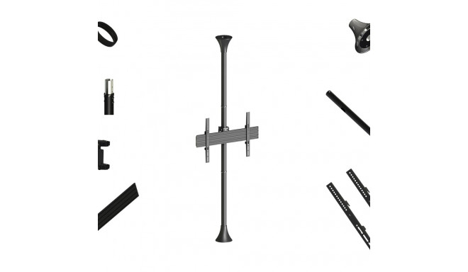 MULTIBRACKETS Põrandast Laeni Kinnitus Pro 1U 40-tolli-65-tolli
