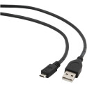 GEMBIRD CCP-mUSB2-AMBM-0.1M Gembird Micro-USB cable, 0.1m, black