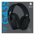 LOGITECH G435 LIGHTSPEED Wireless Gaming Headset - BLACK - EMEA
