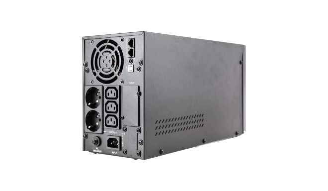 GEMBIRD EG-UPS-PS2000-02 UPS Energenie by 2000VA puhas siinus 3x Schuko 3x IEC 230V OUT USB-BF LCD-e