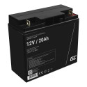 GREEN CELL Battery AGM 12V20AH