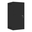 LANBERG Rack cabinet 10inch wall mount 12U 280x310 black with metal door flat pack