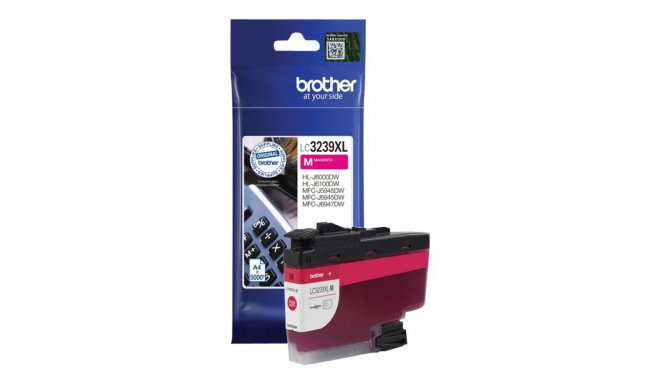 BROTHER LC3239XLM tooneri magenta 5000 lehte HLL6000DW/6100DW/MFCJ5945DW/6945DW/6947DW jaoks