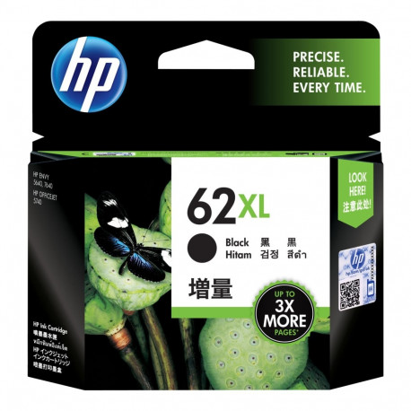HP 62XL Black Ink Cartridge