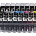 CANON 1LB CLI-42 8inks ink cartridge black and colour standard capacity multipack full 8 inks