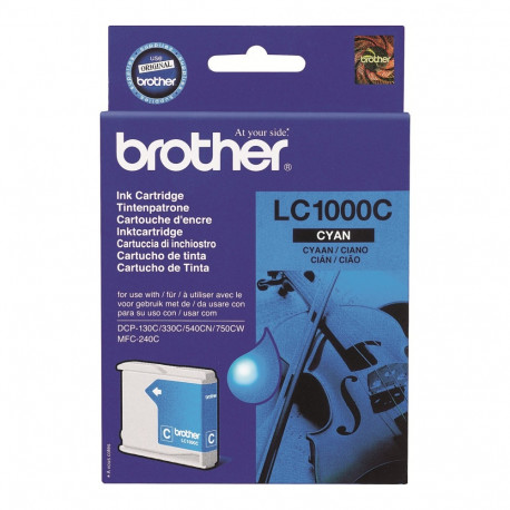 BROTHER LC1000C tsüaan tindikassett 400 lehte DCP-130C 330C 350C 357C 540CN 560CN 750CW 770CW MFC-24