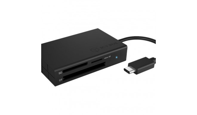 ICYBOX IB-CR401-C3 IcyBox väline mitme kaardi lugeja USB 3.0 Type-C, CF, SD, microSD