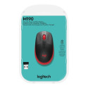 Logitech juhtmevaba hiir M190, punane EMEA