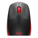 Logitech wireless mouse M190, red EMEA