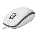 LOGITECH Mouse M100 - WHITE - EMEA