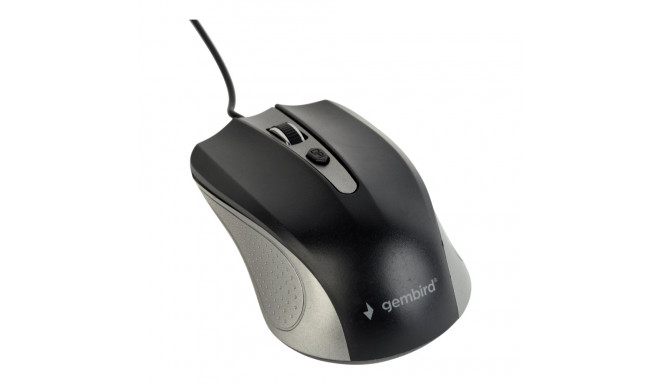 GEMBIRD MUS-4B-01-GB Gembird optical mouse MUS-4B-01-GB, 1200 DPI, USB, Black/spacegray