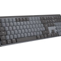 LOGITECH MX Mechanical Wireless Illuminated Performance Keyboard - GRAPHITE - (PN) - 2.4GHZ/BT - N/A