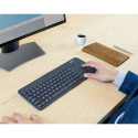Logitech	juhtmevaba klaviatuur K400 Plus (PAN), must