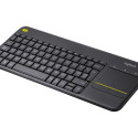 Logitech	juhtmevaba klaviatuur K400 Plus (PAN), must