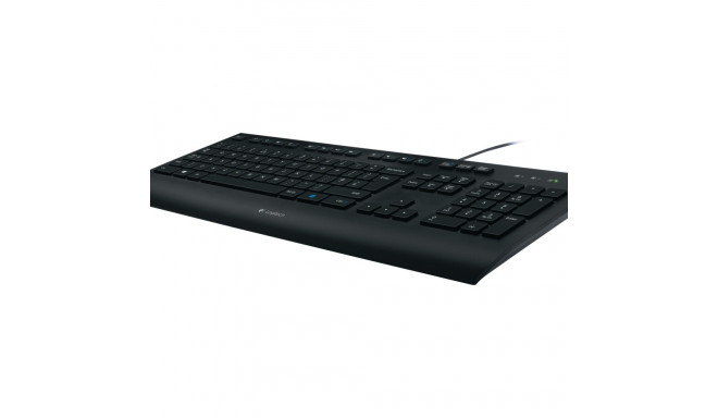 LOGITECH Corded K280e Keyboard USB International (US)
