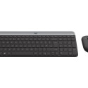 LOGITECH Slim Wireless Keyboard and Mouse Combo MK470 - GRAPHITE - US INTNL - INTNL